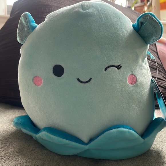 💕 Squishmallow LORETTA THE DUMBO OCTOPUS 7.5 inch NWT Squish - Picture 7 of 7